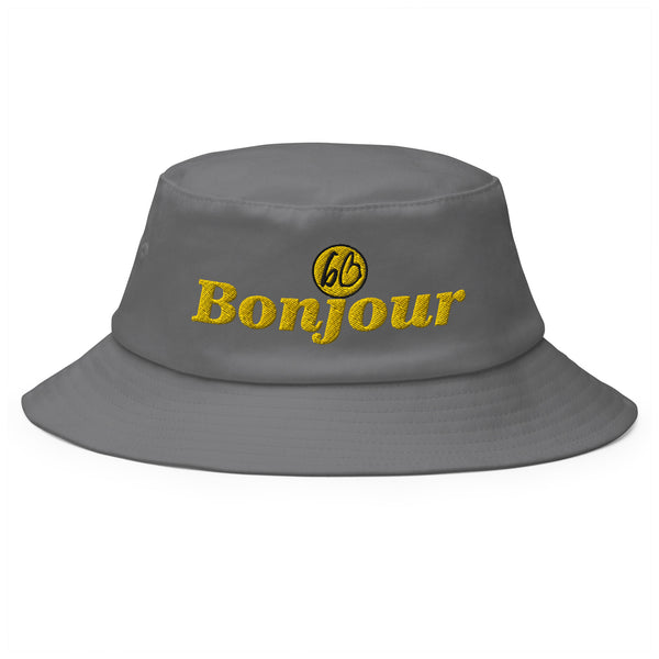 Bonjour Old School Bucket Hat