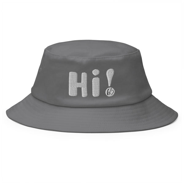 Hi ! Old School Bucket Hat