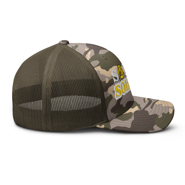 SOCA SOLDIER Camouflage Trucker Hat