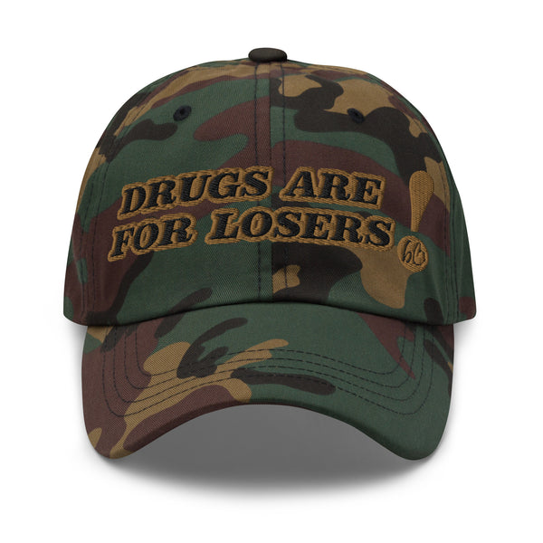 DRUGS ARE FOR LOSERS! Dad Hat