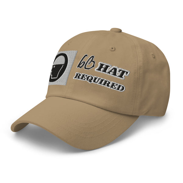 bb HAT REQUIRED Dad Hat