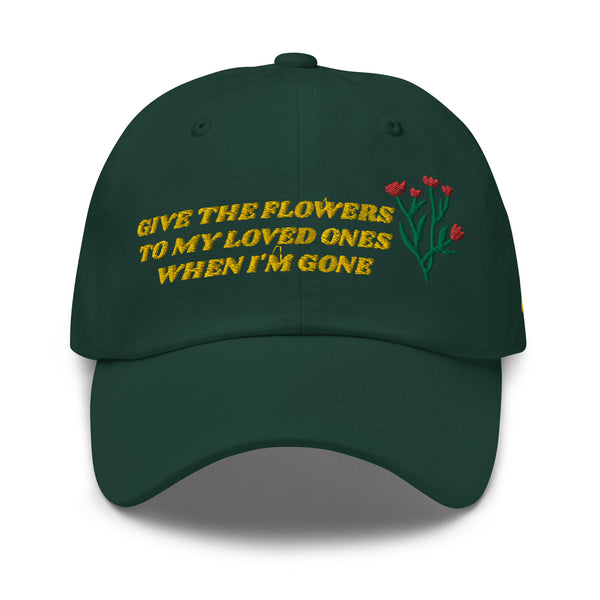 FLOWERS Dad Hat