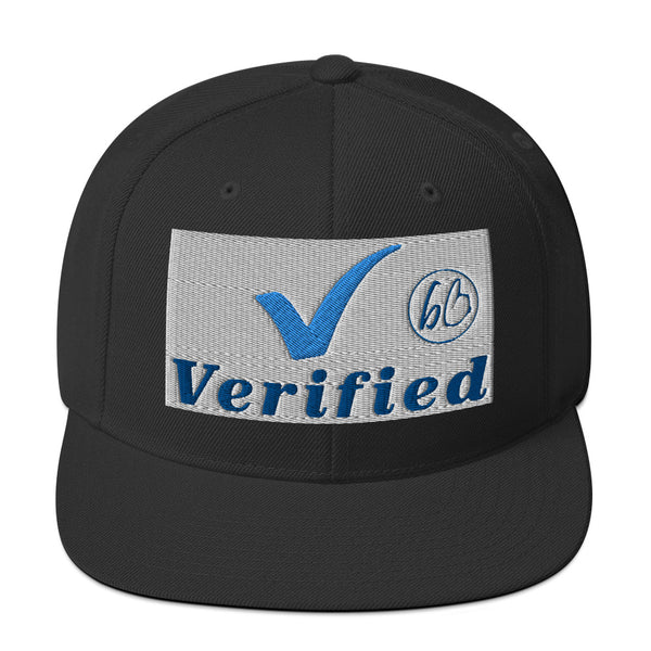 Verified bb Snapback Hat