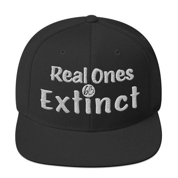 Real Ones Extinct Snapback Hat