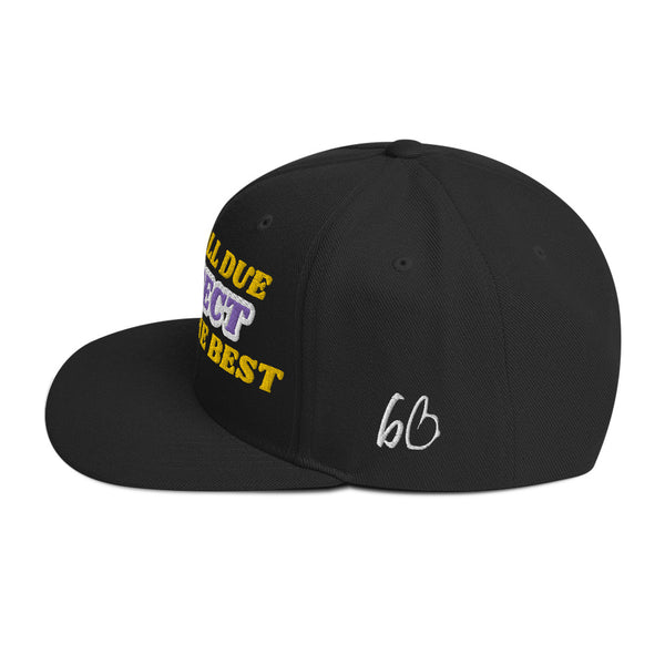 WITH ALL DUE RESPECT Snapback Hat