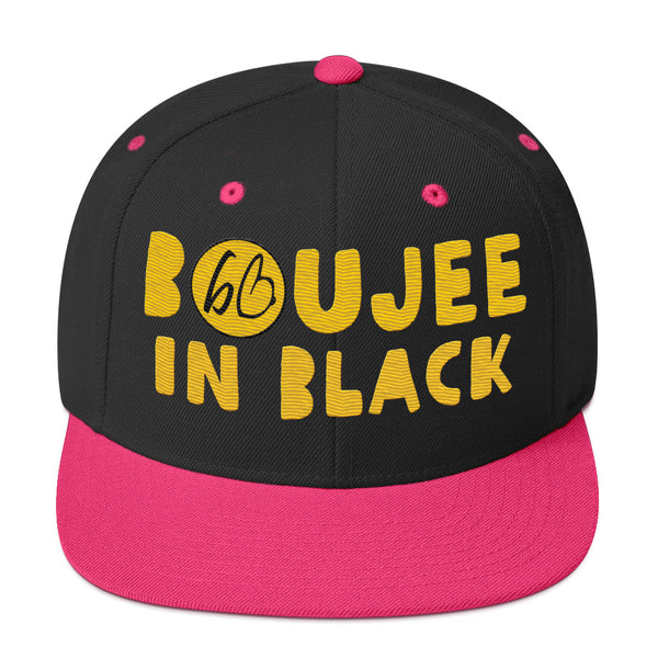 BOUJEE IN BLACK Snapback Hat