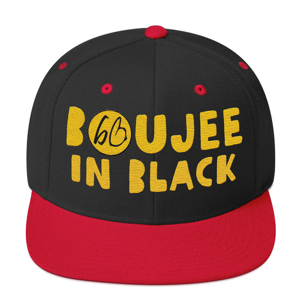 BOUJEE IN BLACK Snapback Hat