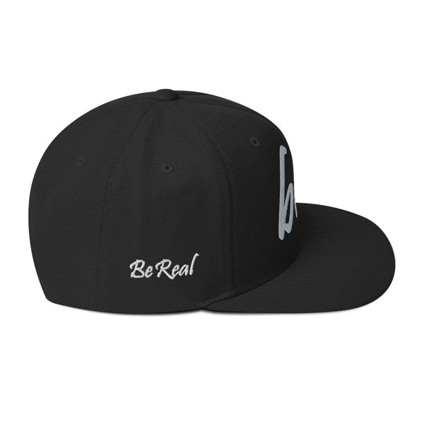 bb 3D Puff Snapback Hat