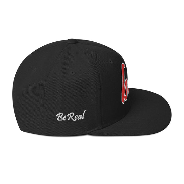 bb Be Real Be Respected Snapback Hat