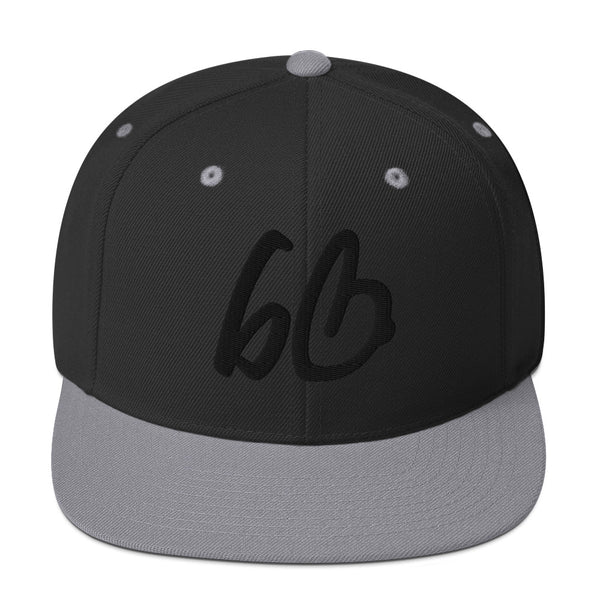 bb 3D Puff Snapback Hat