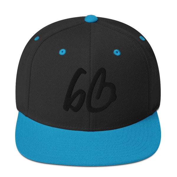 bb 3D Puff Snapback Hat