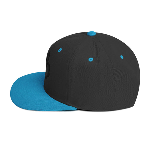 bb 3D Puff Snapback Hat