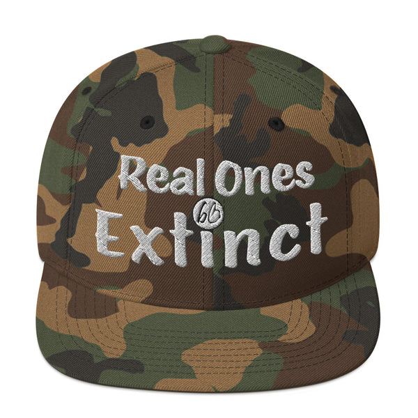 Real Ones Extinct Snapback Hat