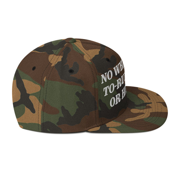 TO-RUN-TO Snapback Hat