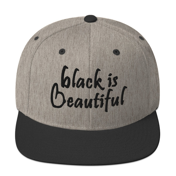 Black Is Beautiful Snapback Hat