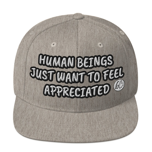 APPRECIATION bb Snapback Hat