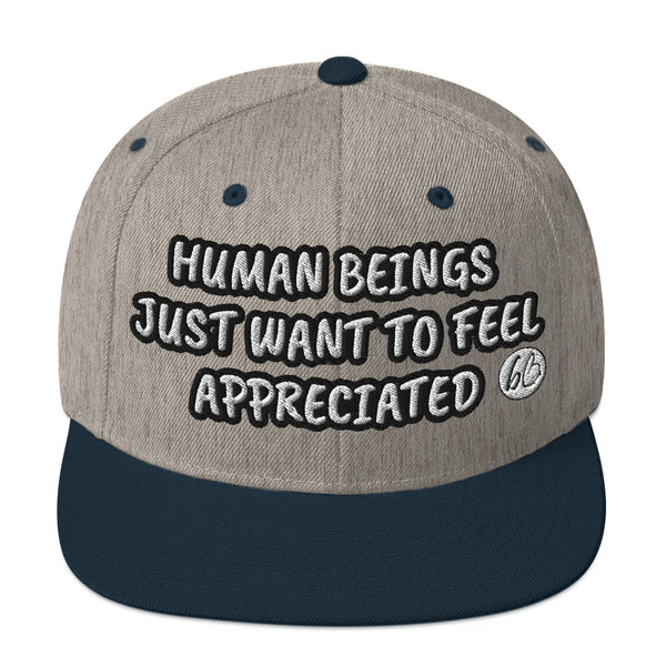 APPRECIATION bb Snapback Hat