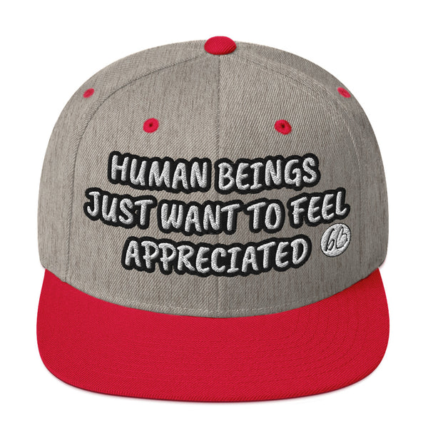 APPRECIATION bb Snapback Hat