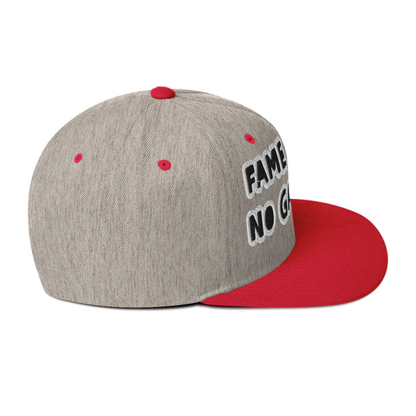 FAME IS NO GAME! Snapback Hat