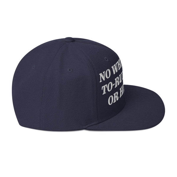 TO-RUN-TO Snapback Hat