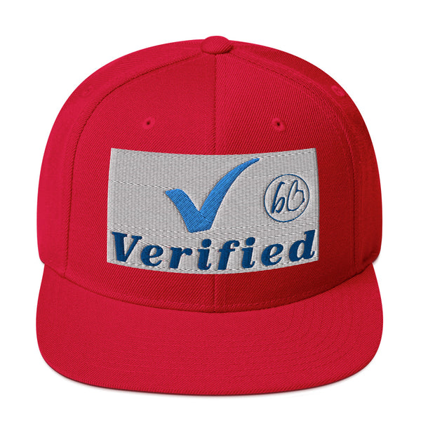 Verified bb Snapback Hat