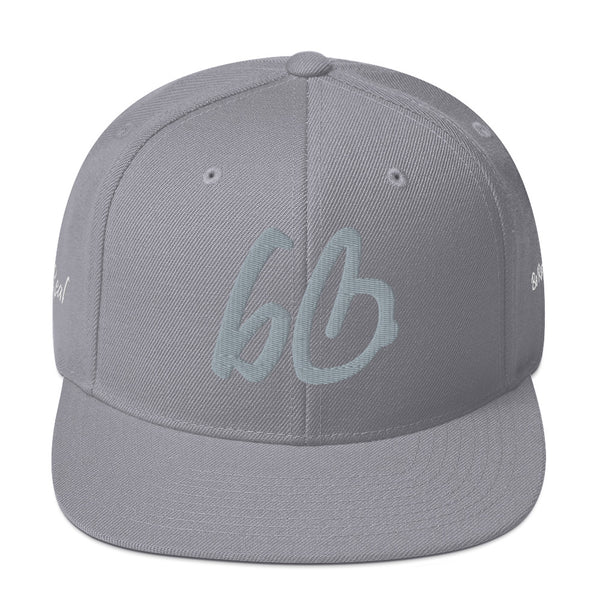 bb 3D Puff Snapback Hat