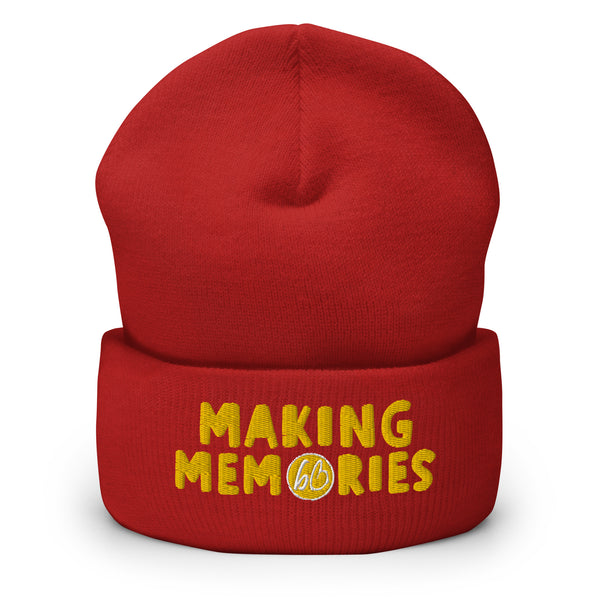 MAKING MEMORIES Cuffed Beanie