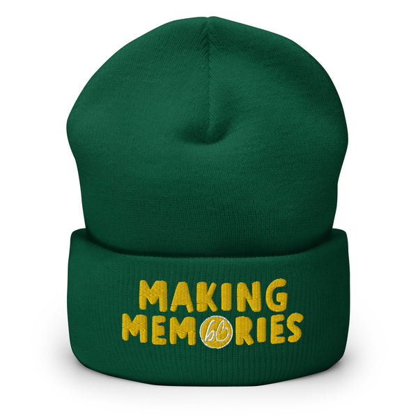 MAKING MEMORIES Cuffed Beanie