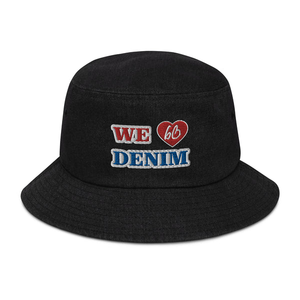 WE LOVE DENIM Bucket Hat