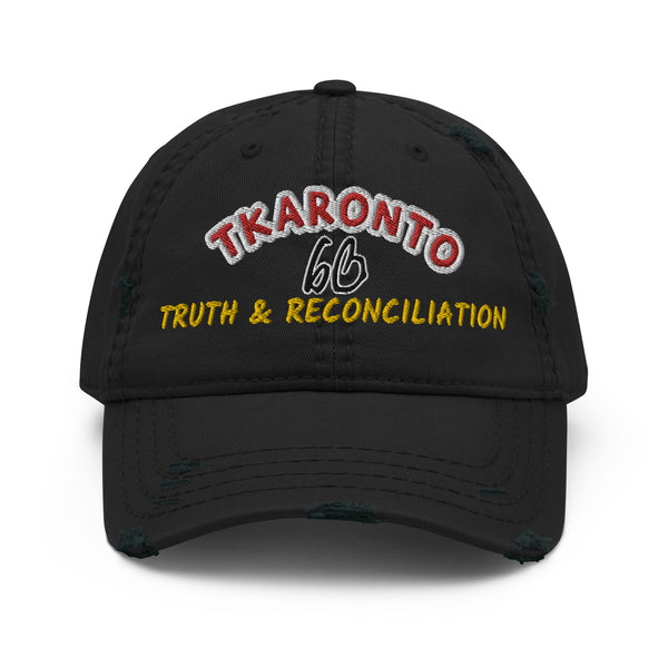 Tkaronto bb Distressed Dad Hat