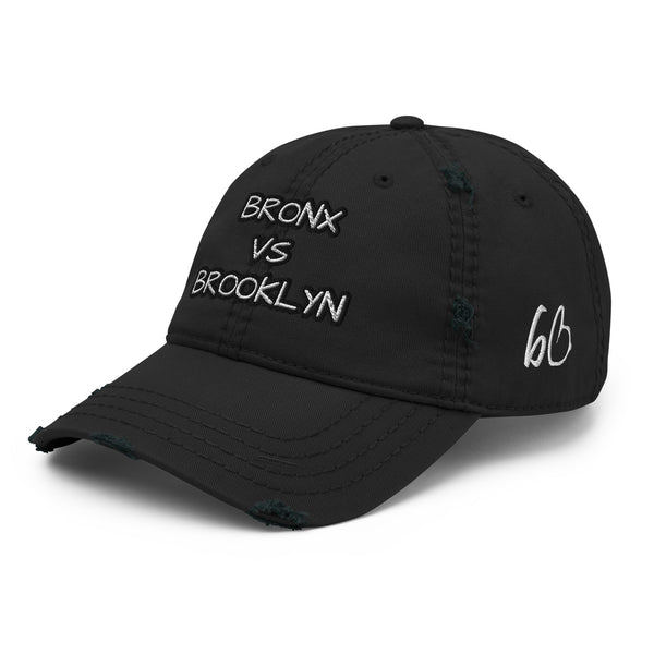 BRONX VS BROOKLYN Distressed Dad Hat