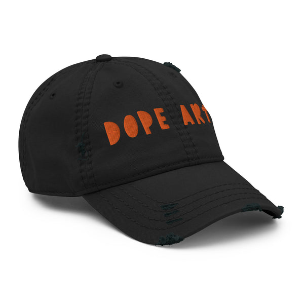 DOPE ART! Distressed Dad Hat