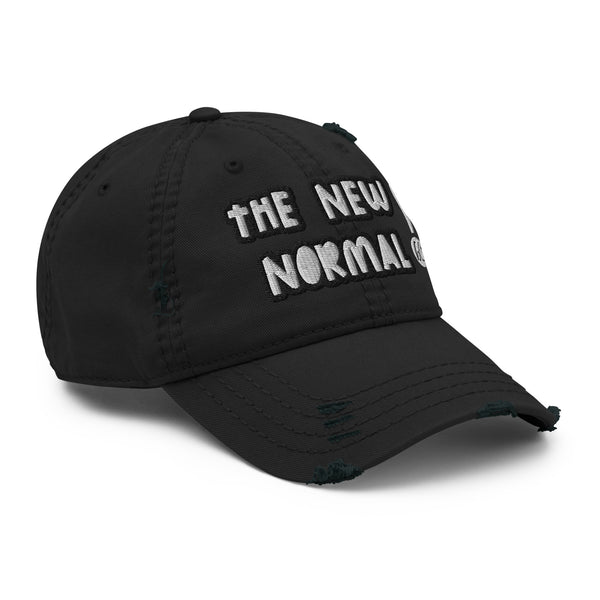 THE NEW NORMAL Distressed Dad Hat