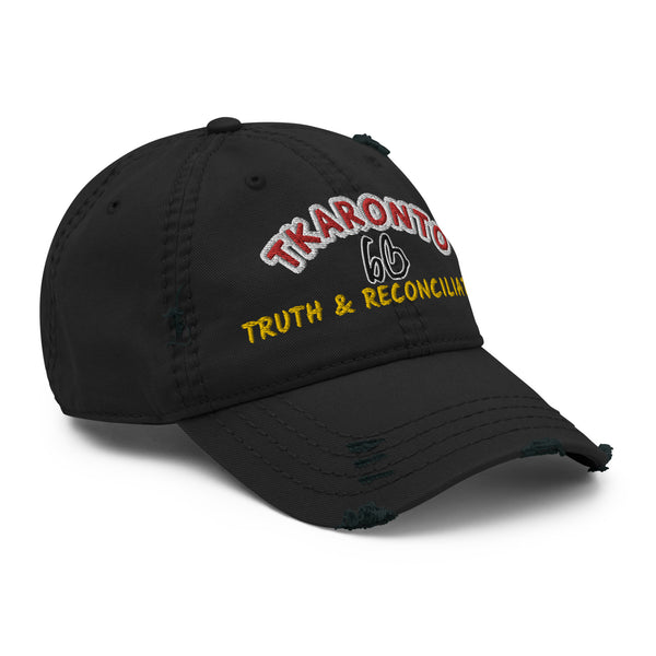 Tkaronto bb Distressed Dad Hat