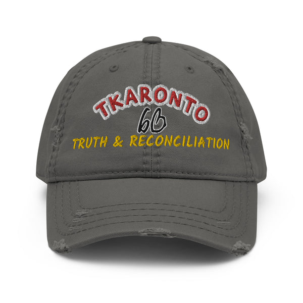 Tkaronto bb Distressed Dad Hat