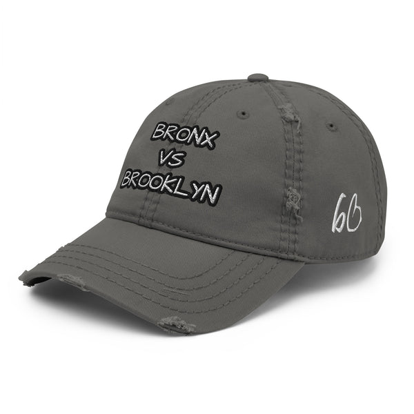 BRONX VS BROOKLYN Distressed Dad Hat