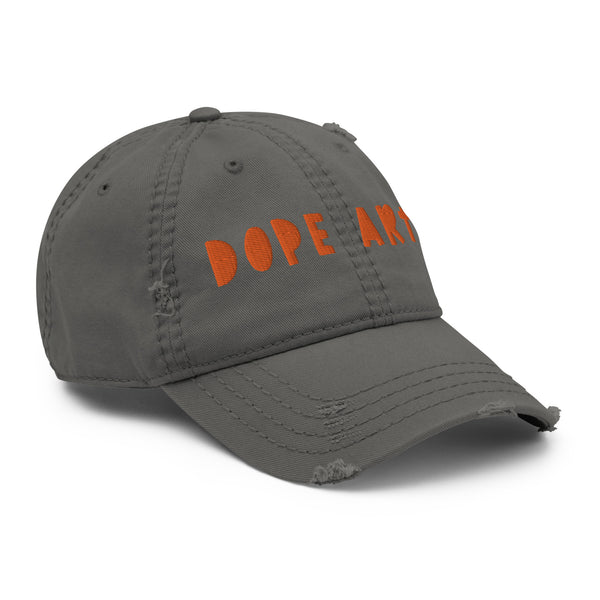 DOPE ART! Distressed Dad Hat