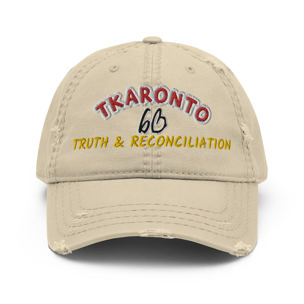 Tkaronto bb Distressed Dad Hat