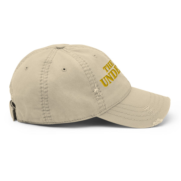 THE UNDERDOG WON Distressed Dad Hat