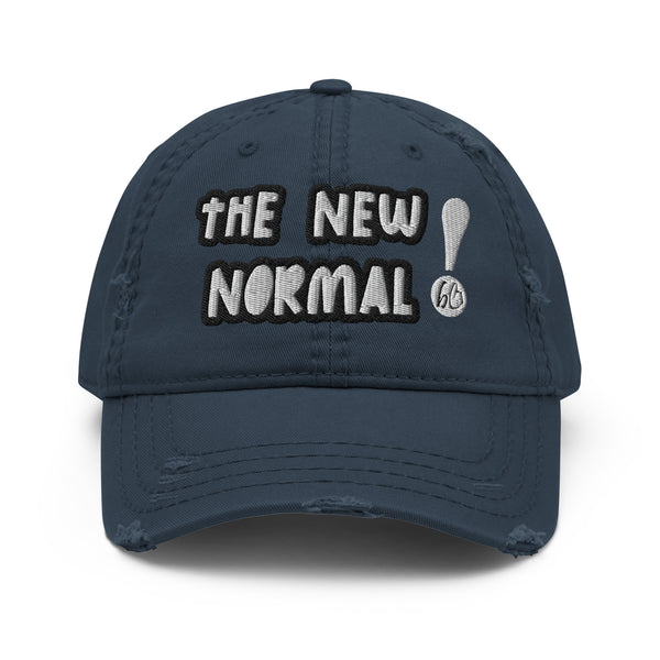 THE NEW NORMAL Distressed Dad Hat