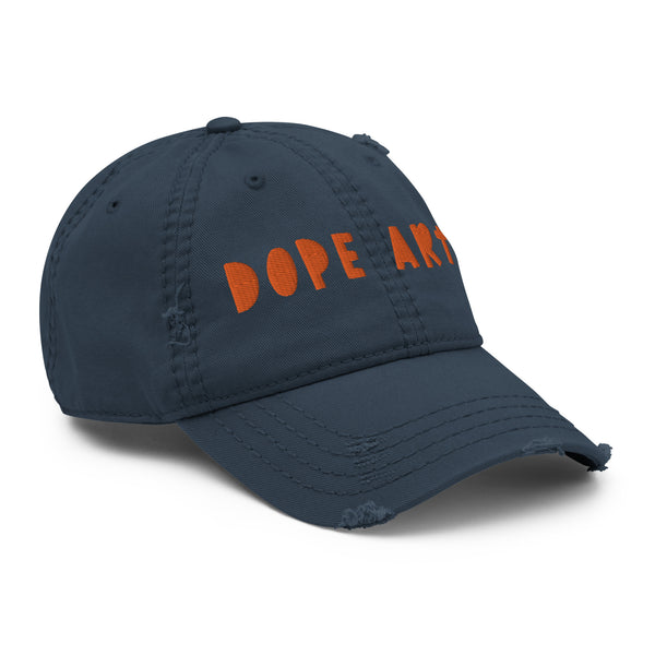 DOPE ART! Distressed Dad Hat