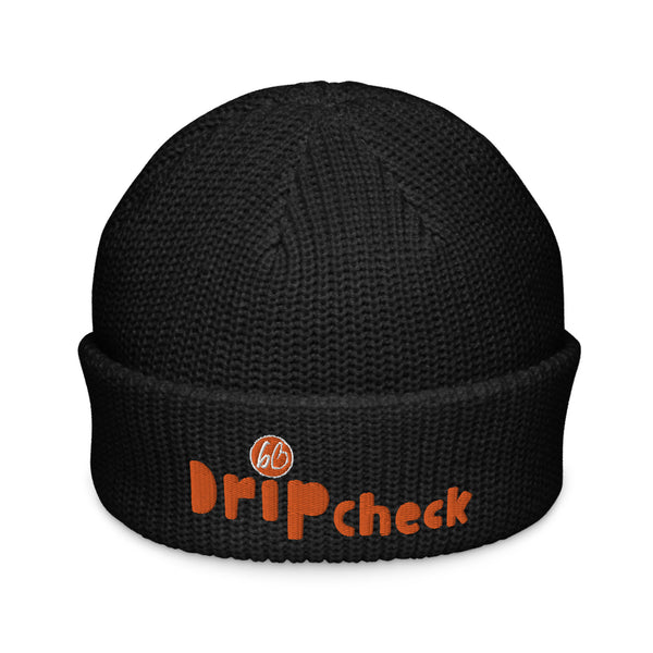 Drip Check Fisherman Beanie