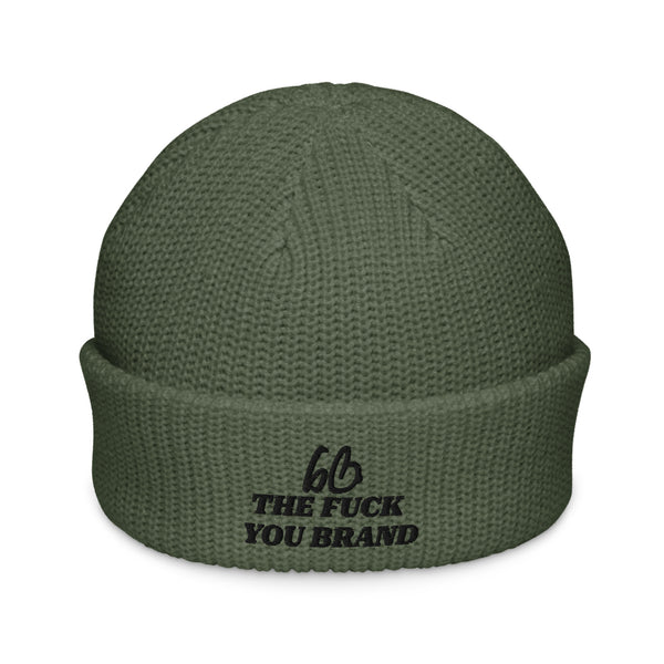 bb THE FUCK YOU BRAND Fisherman Beanie