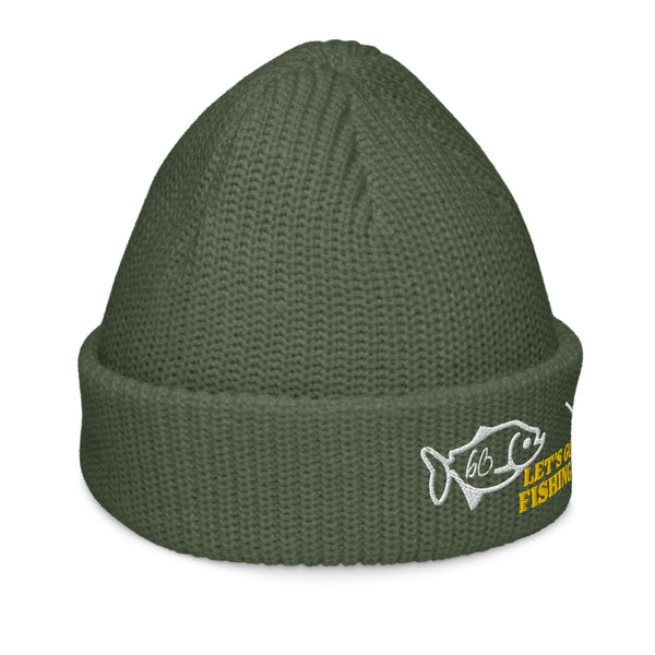 LET'S GO FISHING Fisherman Beanie