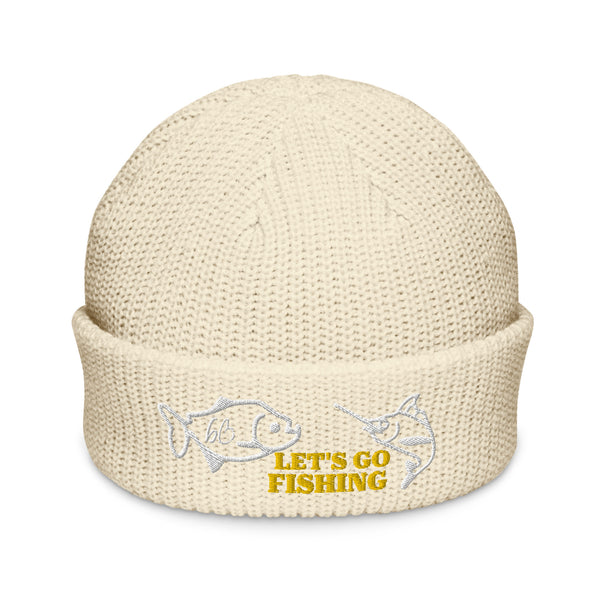 LET'S GO FISHING Fisherman Beanie