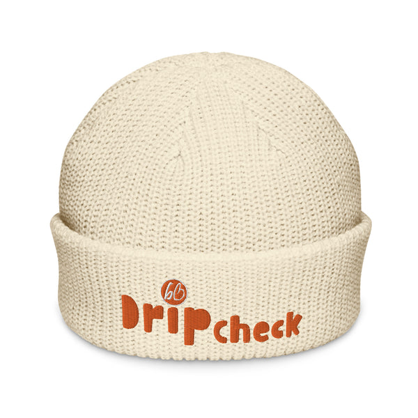 Drip Check Fisherman Beanie