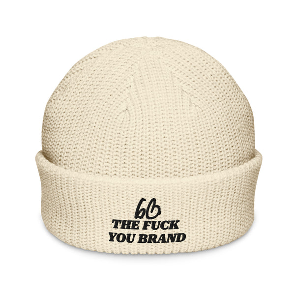 bb THE FUCK YOU BRAND Fisherman Beanie