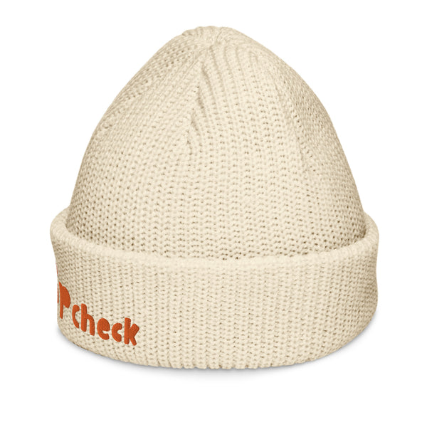 Drip Check Fisherman Beanie