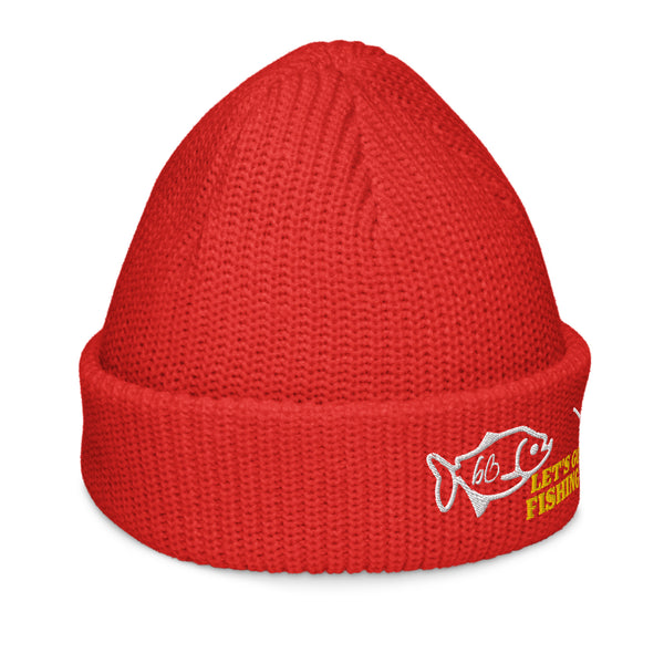 LET'S GO FISHING Fisherman Beanie