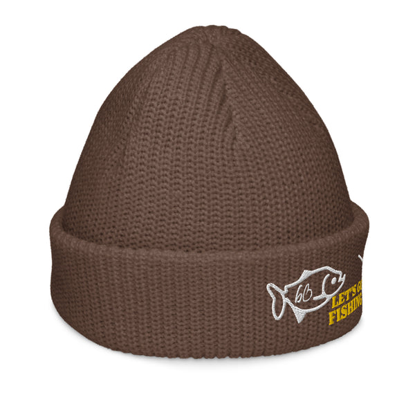 LET'S GO FISHING Fisherman Beanie